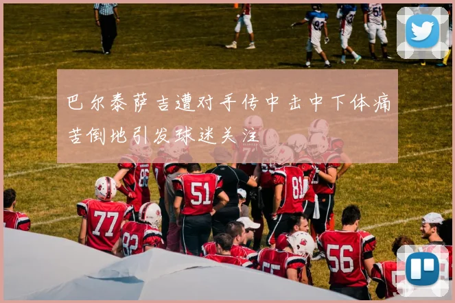 巴尔泰萨吉遭对手传中击中下体痛苦倒地引发球迷关注
